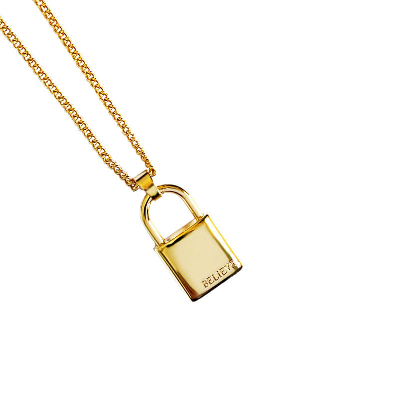 colar-cadeado-dourado