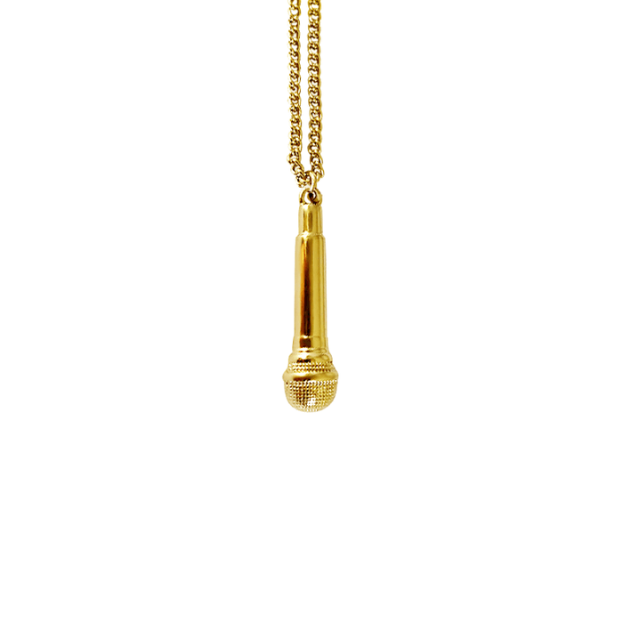 colar-masculino-microfone-dourado