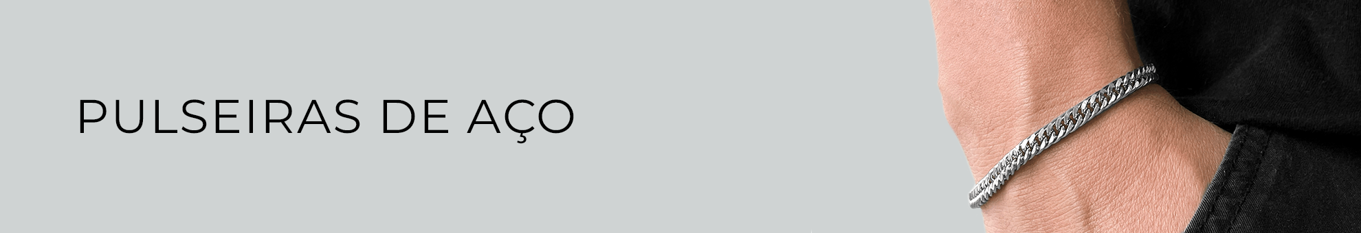 ATIVADO - Pulseiras de Aço - Desktop